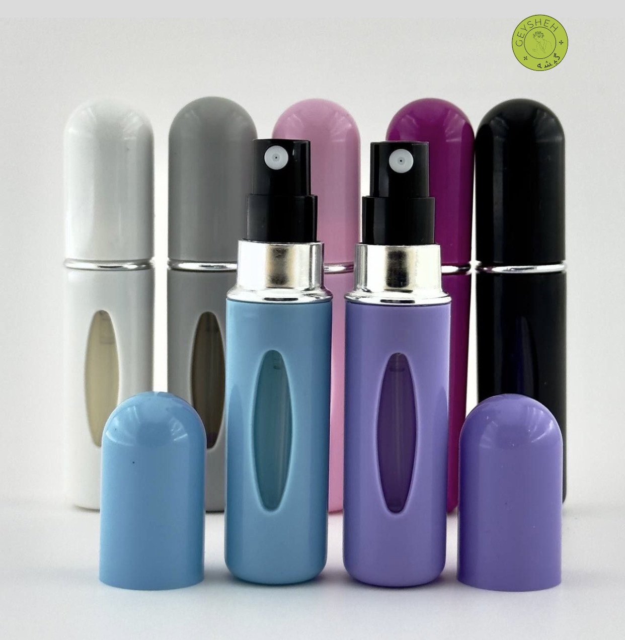 اتومایزر ( شیشه دکانت اتومات ) ادکلن و‌ عطر 5 میل ( کوچک )