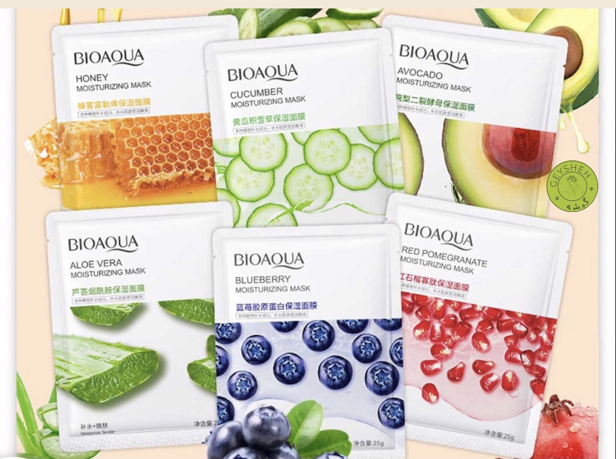 ماسک ورقه ای میوه ای